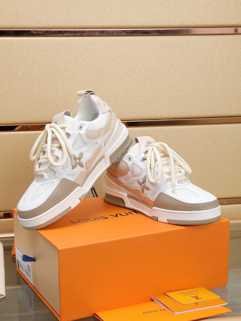 LV Skate - Beige White